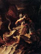 Jason Charming the Dragon Salvator Rosa